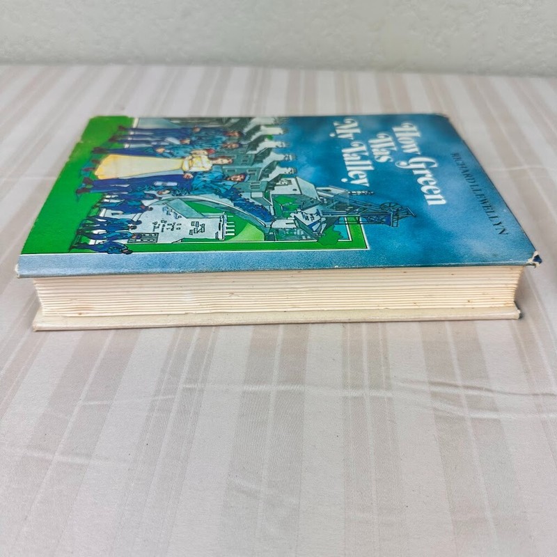 HOW GREEN WAS MY VALLEY by Richard Llewellyn Hardcover Macmillan 1940 Book gallery