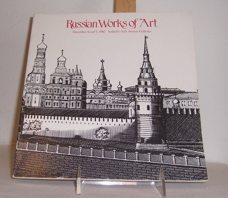 Russian Works of Art 1980 Sotheby’s Dec 4 -5 photos of Art, Porcelain, Faberge