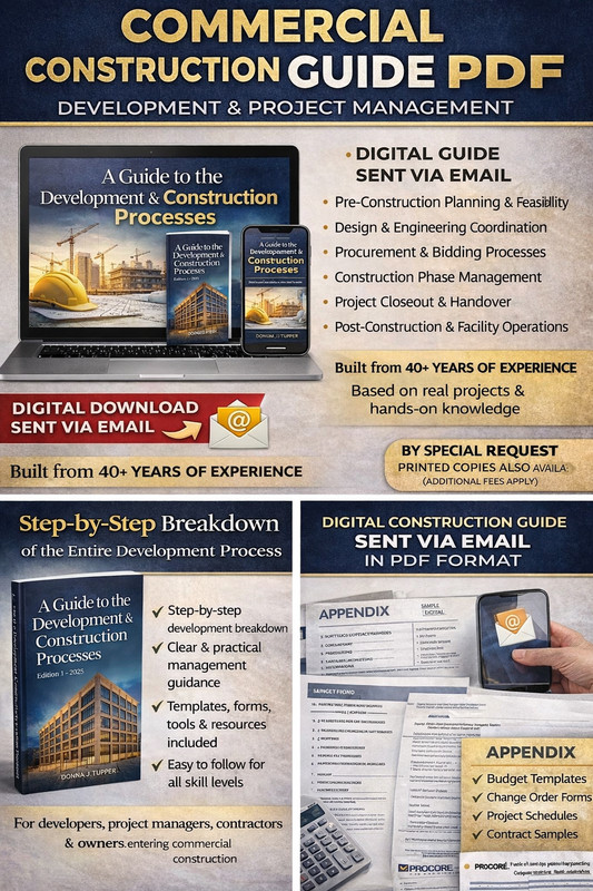 Commercial Construction Guide Book PDF | Development & Project Management