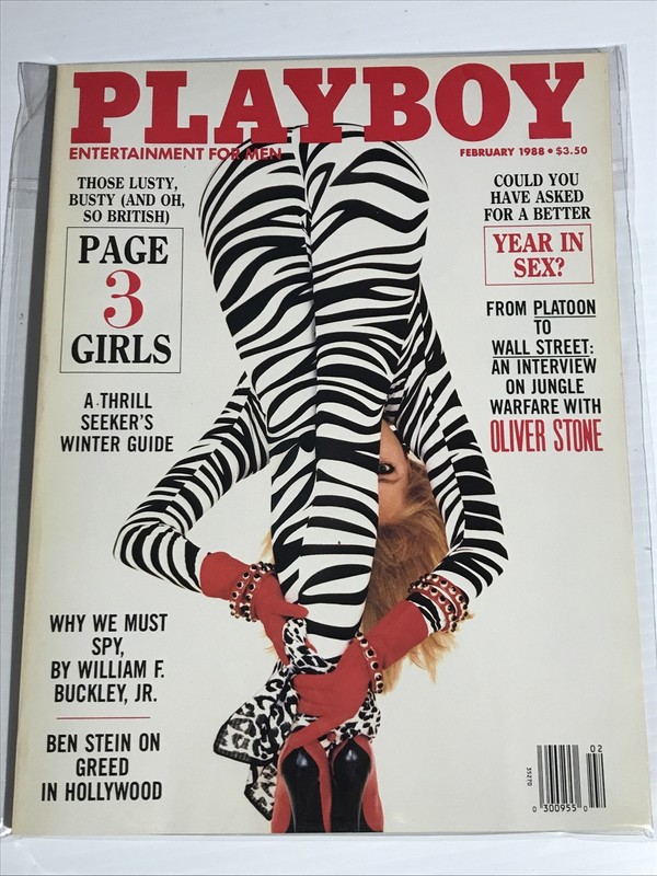 Playboy Magazine 1988 Complete Year, (12 issues) With Centerfolds & Polly Bags gallery