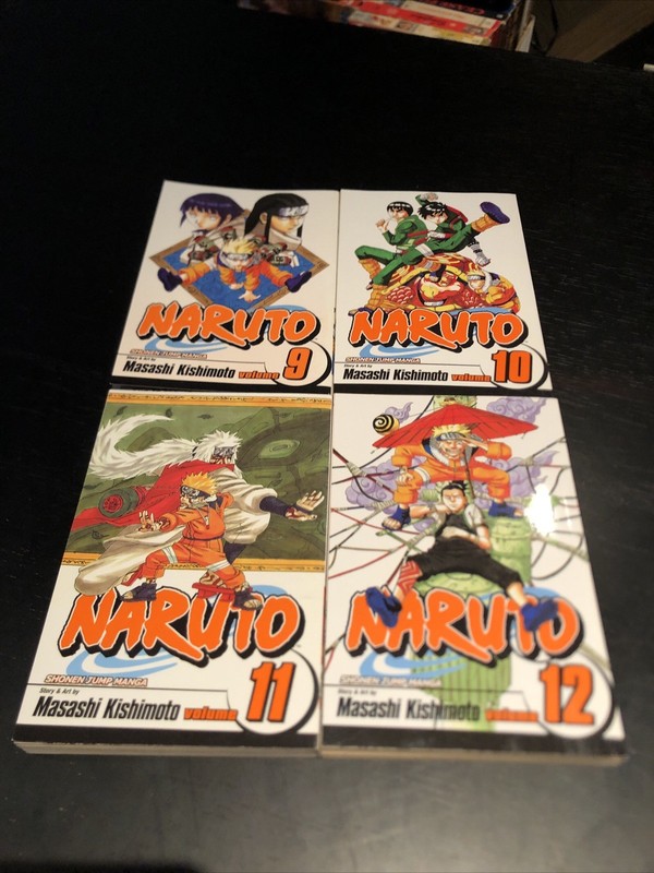 Naruto Manga Lot Volumes 1-24 Masashi Kishimoto Viz Anime Shonen CULT HTF NM gallery