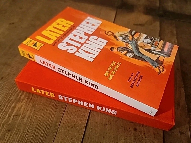 Stephen King Later | Paperback Cemetery Dance Slipcase