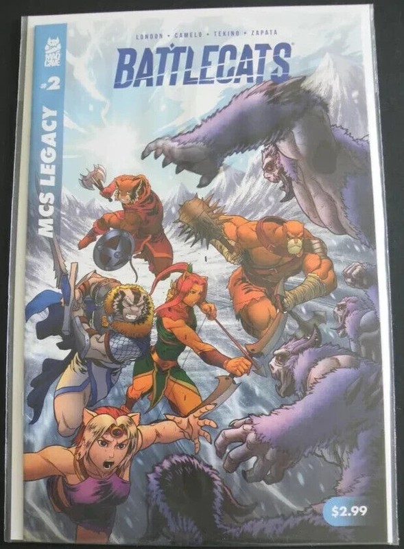 Battlecats #1 - 5 (Mad Cave Studios) Set 1st Print Near Mint gallery