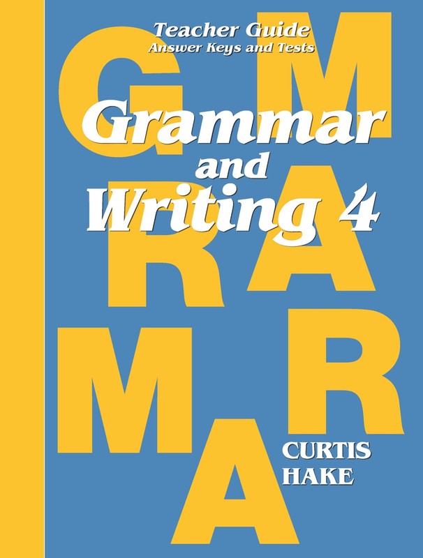 Grammar & Writing Grade 4 (Stephen Hake Grammar) – paperback Steck-Vaughn