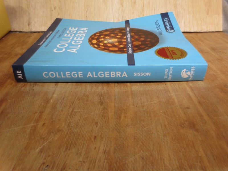 College Algebra 3rd Edition Annotated Instructor Edition Softcover Preview Copy gallery