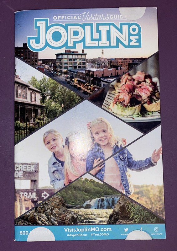 JOPLIN MISSOURI OFFICIAL VISITORS GUIDE 2018 /ILLUSTRATED MAGAZINE FORMAT