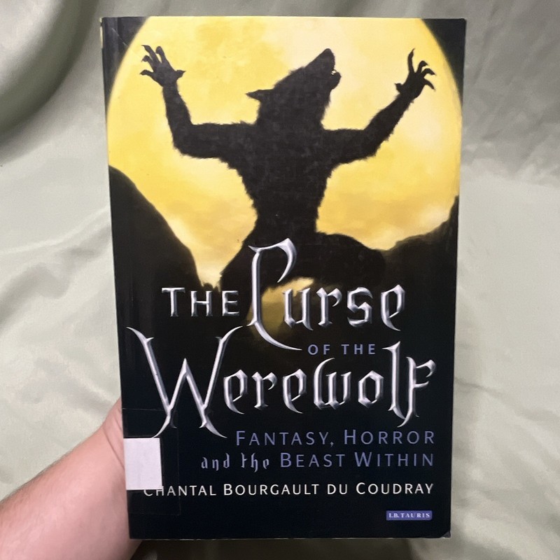 I.B. Tauris The Curse of the Werewolf du Coudray Paperback 2006 Fantasy Horror