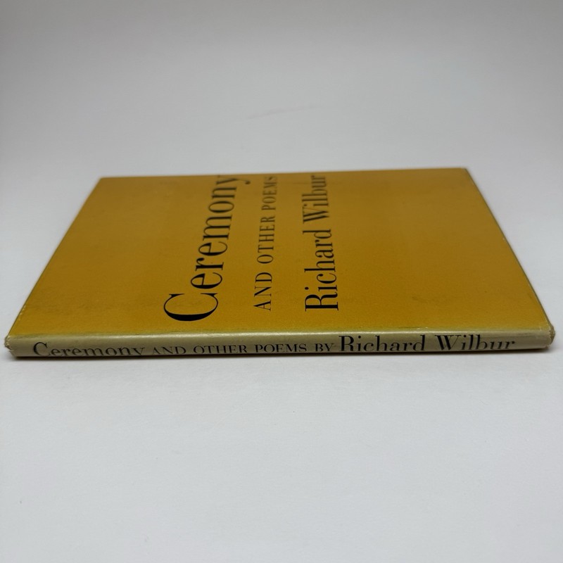 Ceremony and Other Poems by Richard Wilbur 1950 Hardcover DJ American Poetry gallery