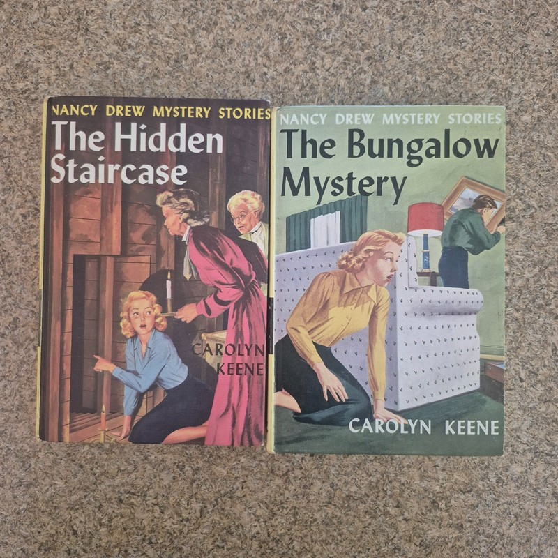 Carolyn Keene NANCY DREW Lot of 15 Vintage Yellow Matte Hardcovers - HC GC gallery