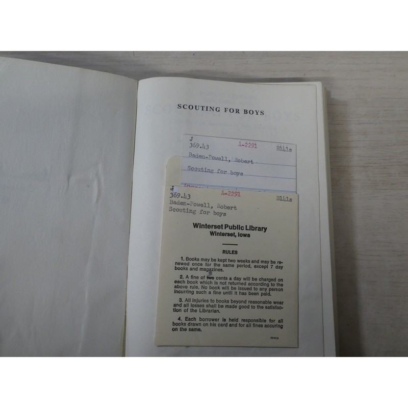 Scouting for Boys Robert Baden-Powell 34th Edition Vintage Library Copy Book gallery