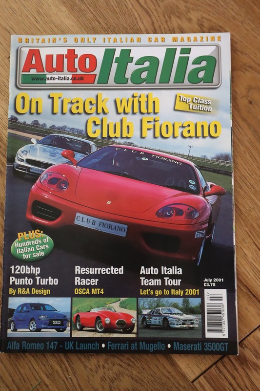 AUTO ITALIA MAGAZINES 2001-2012 – PICK-A-MAGAZINE