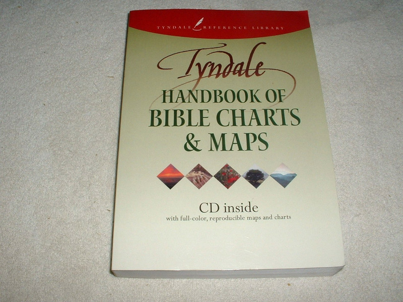 Tyndale Handbook of Bible Charts and Maps by Linda K. Taylor Neil S. Wilson w/CD
