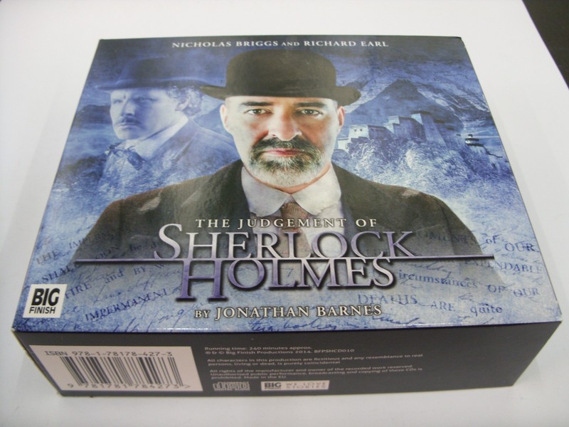 SHERLOCK Holmes – The Judgement of Sherlock Holmes – Audio CD BIG FINISH 4-Discs