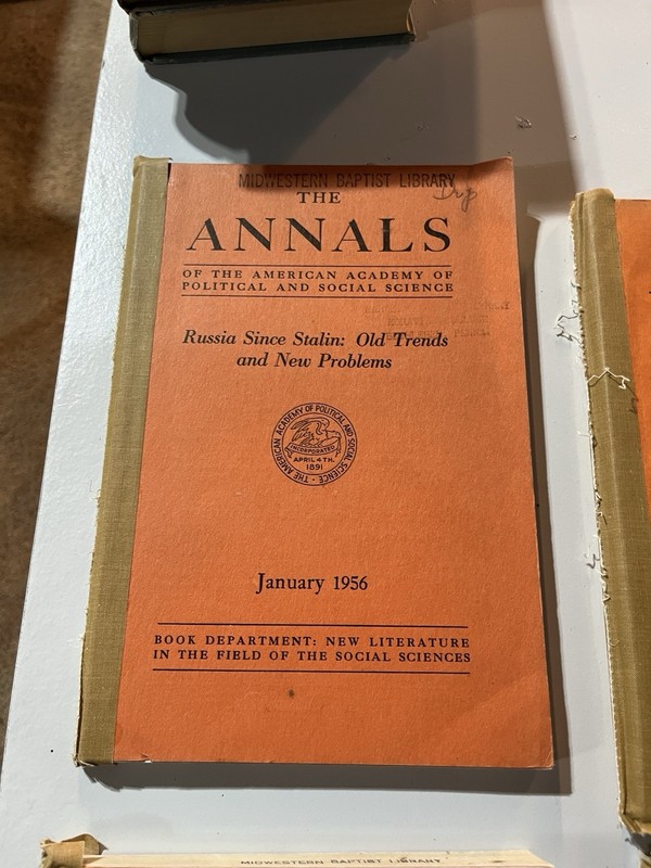 The Annals of the American Academy of Political and Social Science Lot 8 Books gallery