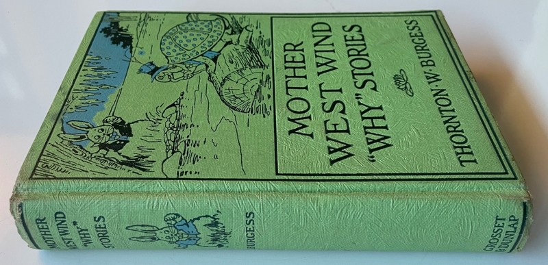 Mother West Wind “Why” Stories by Thornton W. Burgess 1915 FREE S/H! Spine Decor gallery