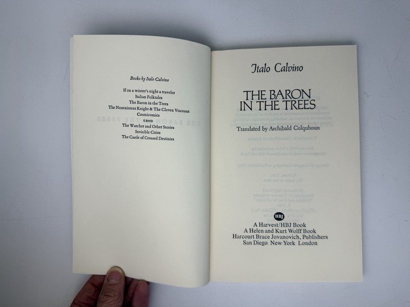 Italo Calvino 3 Book Box Set If On a Winter's Night Invisible Cities Baron Trees gallery