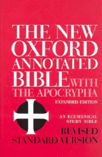The New Oxford Annotated Bible with the Apocrypha, Revised Standard – GOOD