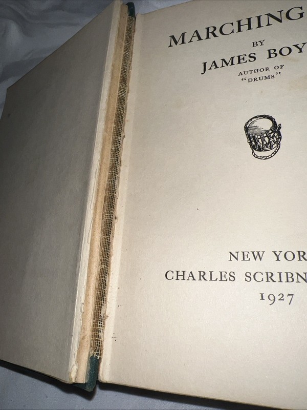 Marching On By James Boyd - 1927 1st Ed. HC gallery
