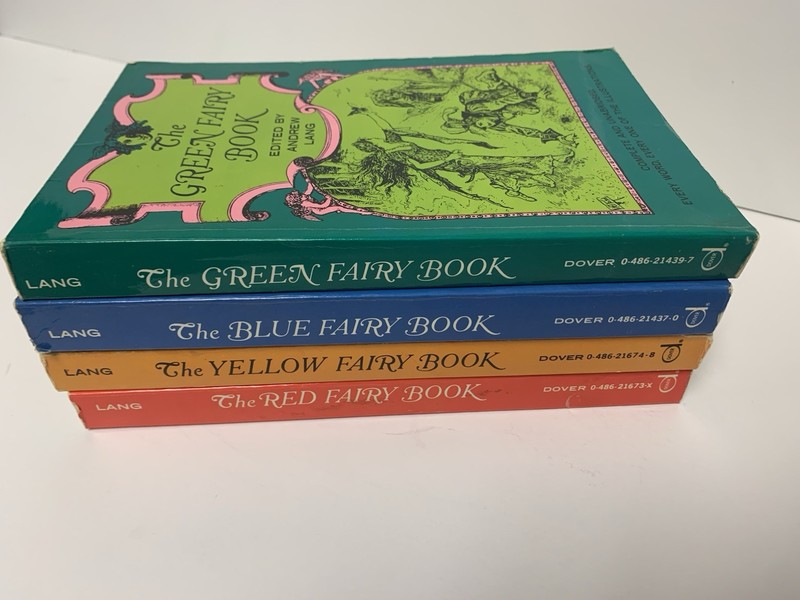 Favorite Andrew Lang Fairy Tale Books in Many Colors 4 Vol Box Set PPBK gallery