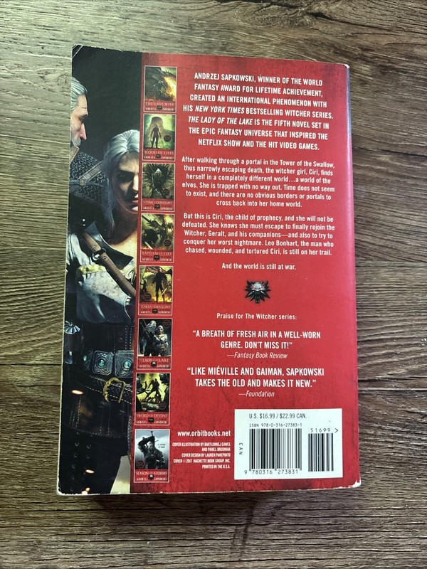 The Lady of the Lake (The Witcher, 5) - Andrzej Sapkowski Netflix - Y606 gallery