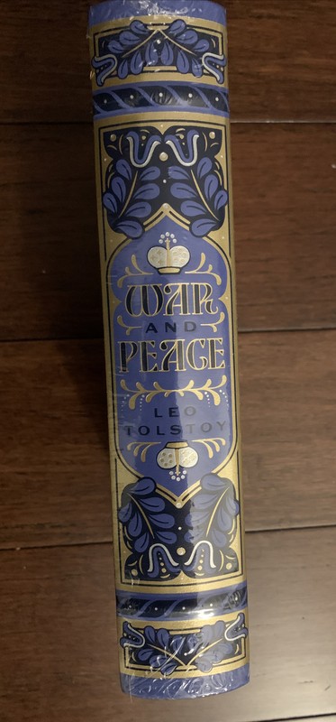 WAR AND PEACE LEO TOLSTOY LEATHER GIFT EDITION BRAND NEW Sealed Book gallery