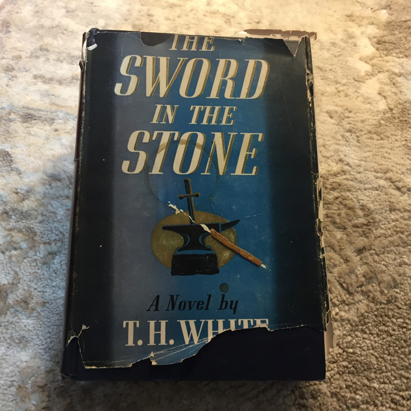 The Sword In The Stone Fantasy Hardcover Book by T.H. White G.P. Putnam 1939