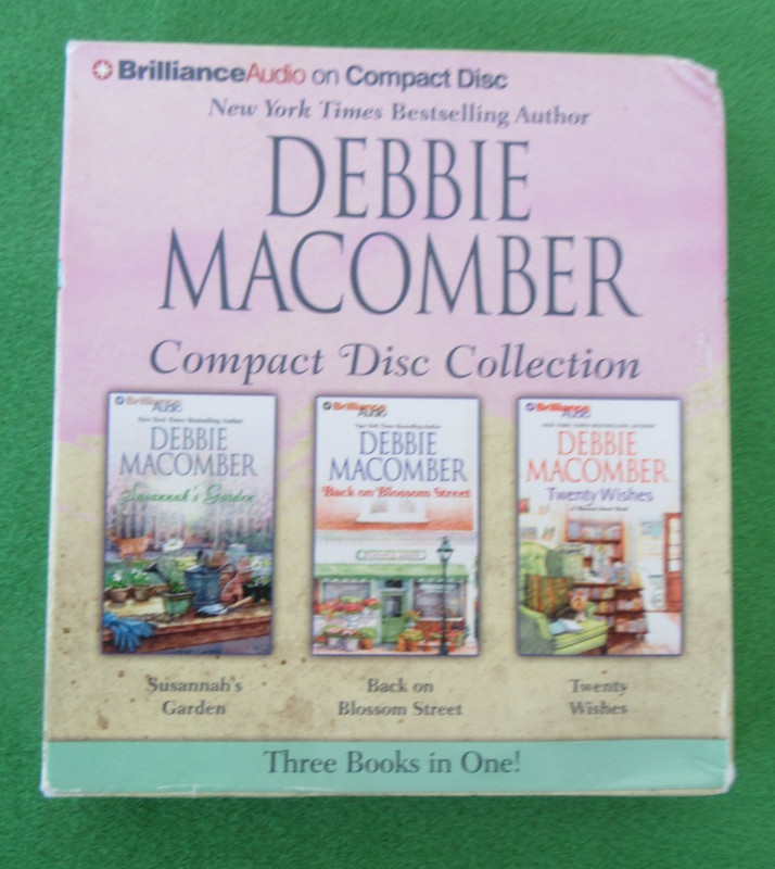 DEBBIE MACOMBER 3 IN 1 AUDIOBOOK ON 14 CDs – #3-5 BLOSSOM STREET; ABRIDGED; 2008