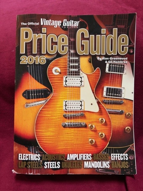 Greenwood, Alan. – Official Vintage Guitar Magazine Price Guide. 2016.