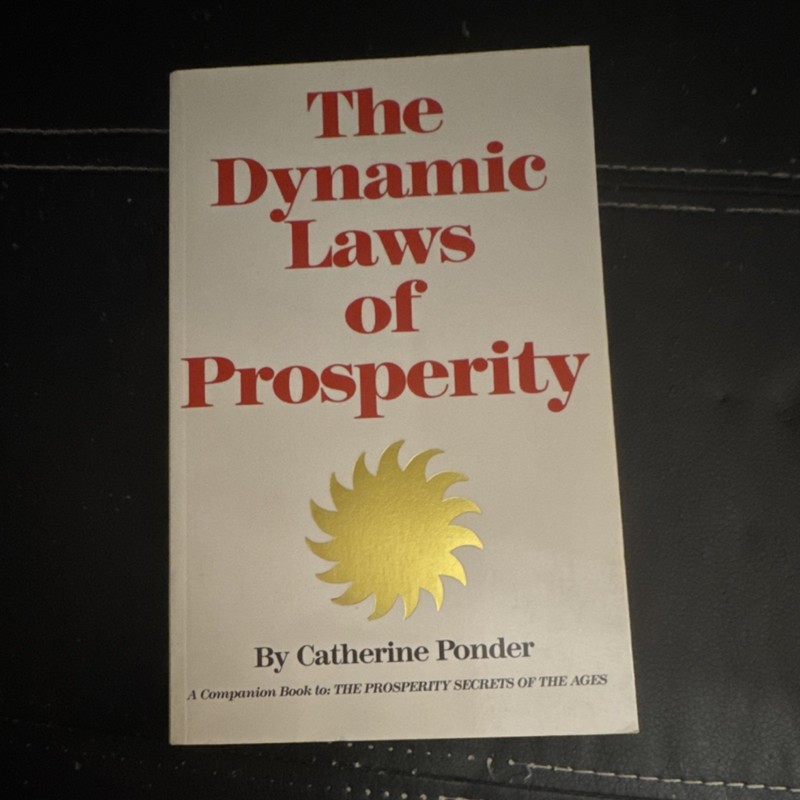The Dynamic Laws of Prosperity by Catherine Ponder Trade Paperback Self-Help