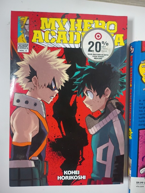 My Hero Academia Manga Books Lot Vol 1 2 3 Kohei Horikoshi English gallery