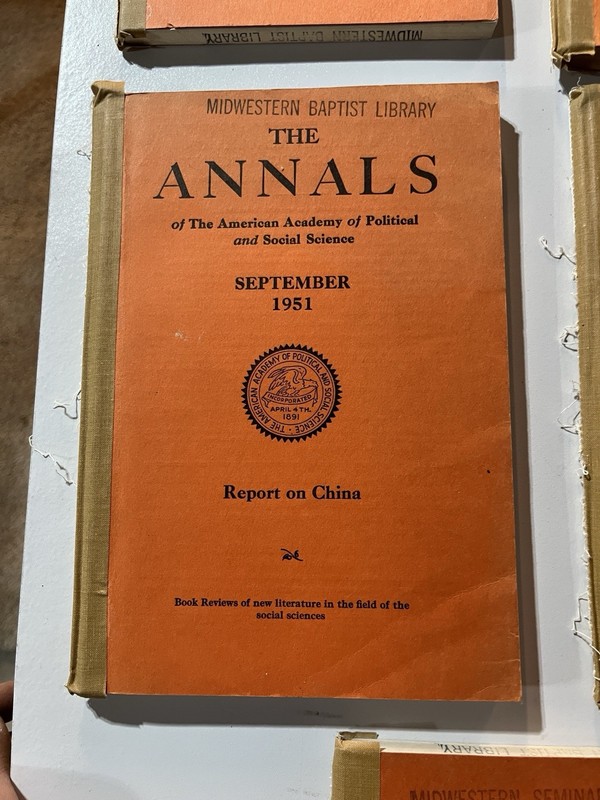 The Annals of the American Academy of Political and Social Science Lot 8 Books gallery