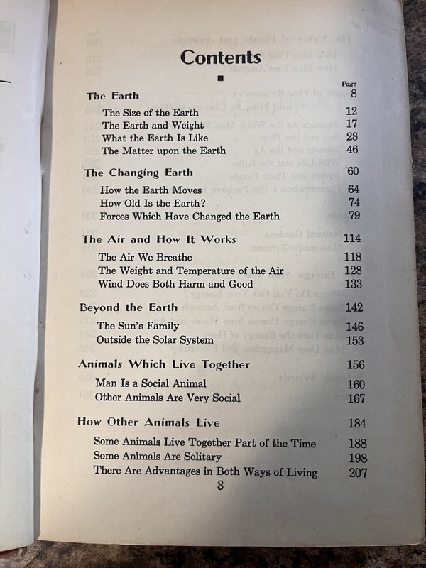 Ginn and Company The Earth and Life Upon It (New Pathways) HC 1940, Craig gallery