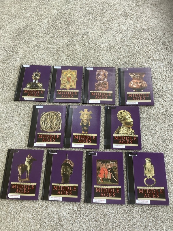 Exploring the Middle Ages Complete 11 Volume HC Set; Marshall Cavendish; 2006
