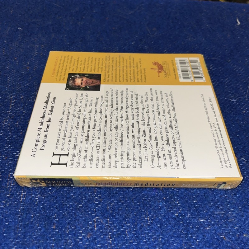 Guided Mindfulness Meditation by Jon Kabat-Zinn (2002, Audio Book) gallery