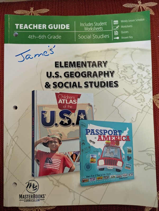 Masterbooks Children's Atlas of the U.S.A. & Passport to America by Craig Froman gallery