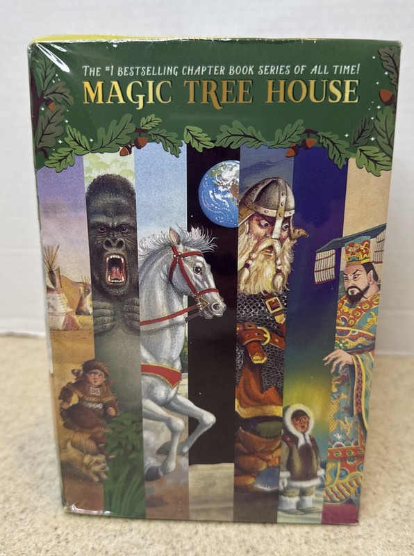 Magic Tree House Books 1-28 Boxed Set by Mary Pope Osborne (2008, Uk-Trade…