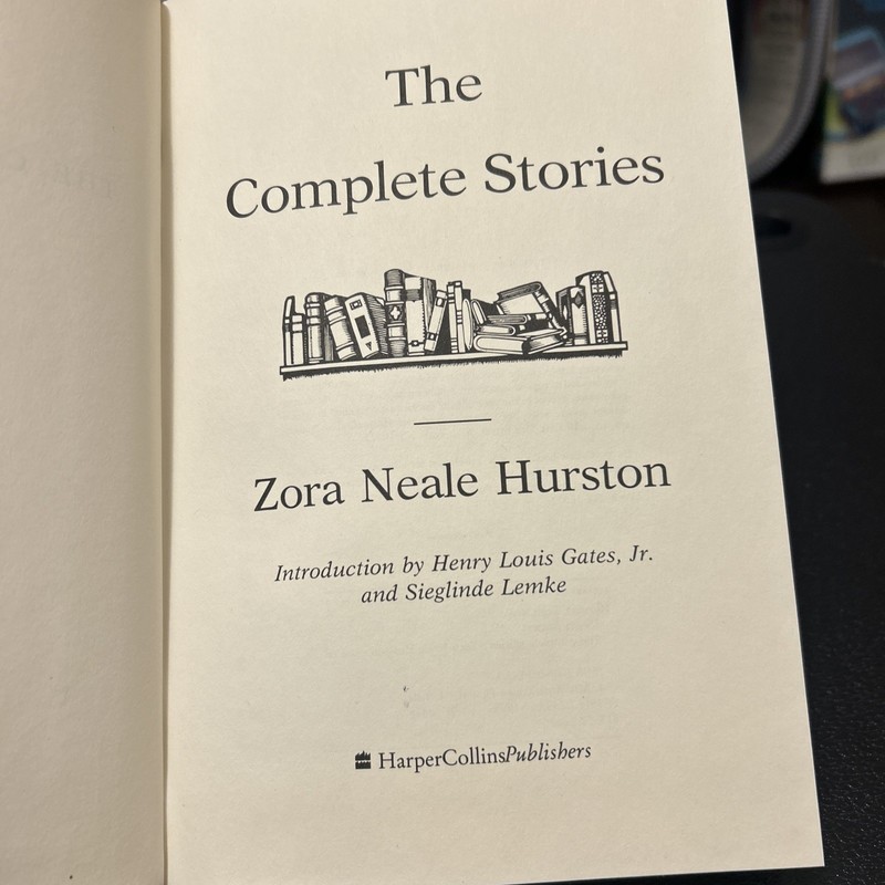 Complete Stories by Zora Neale Hurston (1995, Hardcover) 1st Edition First Print gallery