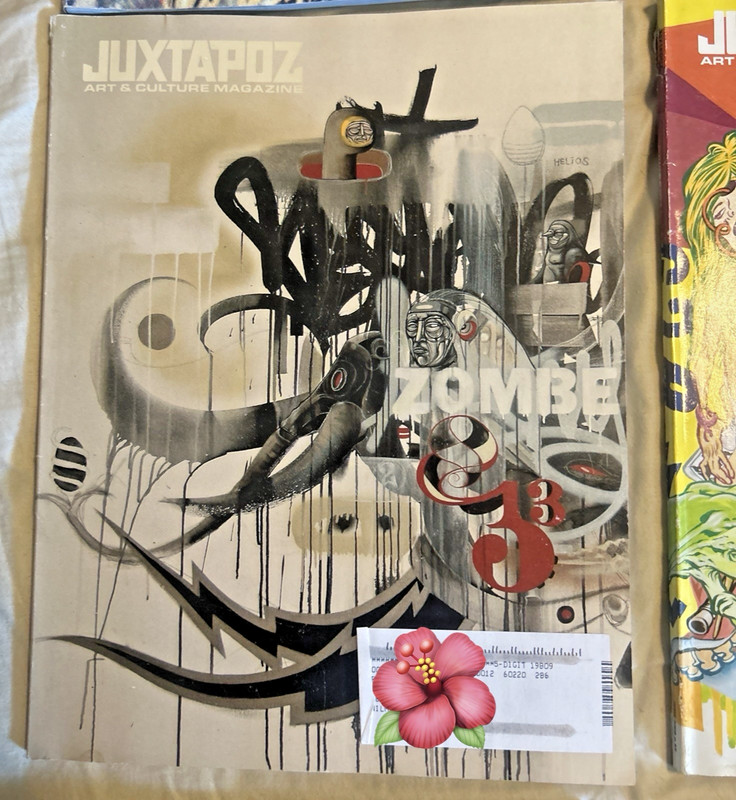 Juxtapoz Art Magazine Lot Of 9 Back Issues 2007 - 2009 gallery