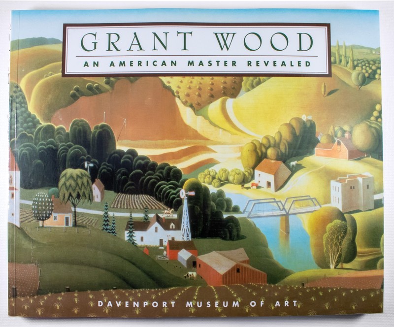 Art Book American Artist Grant Wood American Gothic Painting 1st Edition 1995