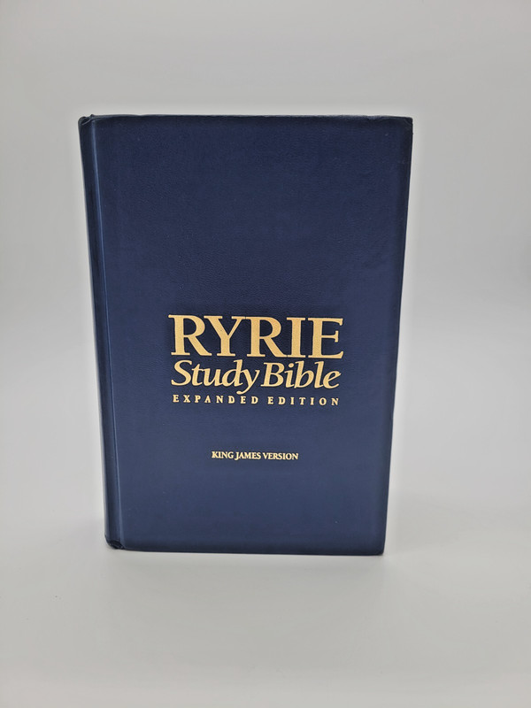 Ryrie Study Bible Expanded Edition King James Version Moody Press Chicago 1994