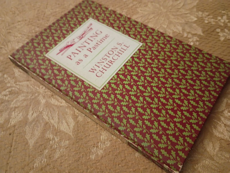 Painting as a Pastime Winston S. Churchill 1965 Hardcover Art Memoir Vintage gallery