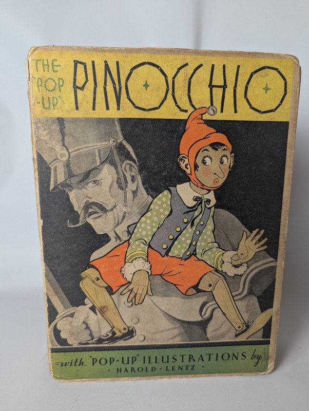 1933 edition The Pop Up Pinocchio .✧˖ Harold Lentz .✧˖ Blue Ribbon Books gallery