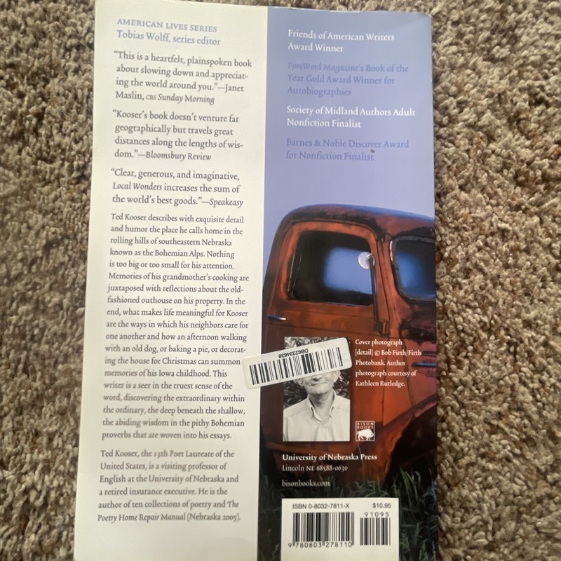 American Lives Ser.: Local Wonders : Seasons in the Bohemian Alps by Ted Kooser gallery