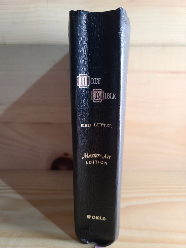 KJV Holy Bible Red Letter Master-Art Edition World Publishing Leatherette gallery