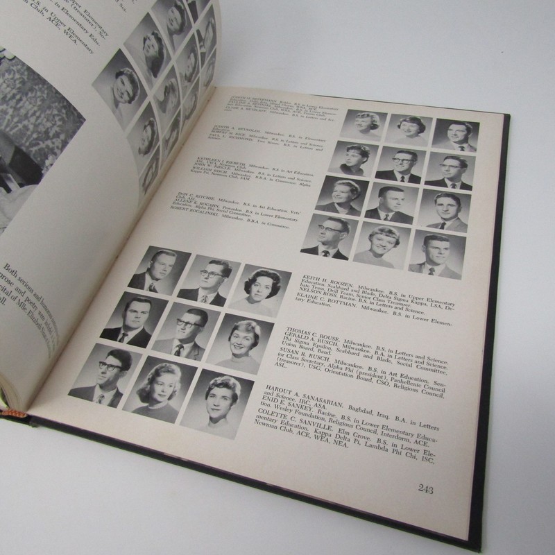 1959 UW-Milwaukee College Yearbook University Wisconsin Hardcover 263 Pages gallery