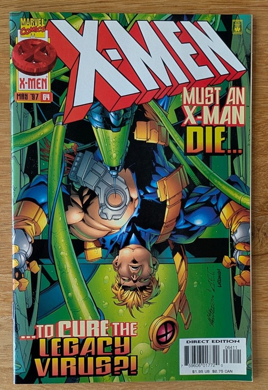 X-Men #64 – Vol 2-Marvel Comics- 1997 – VFN – Bagged and Boarded