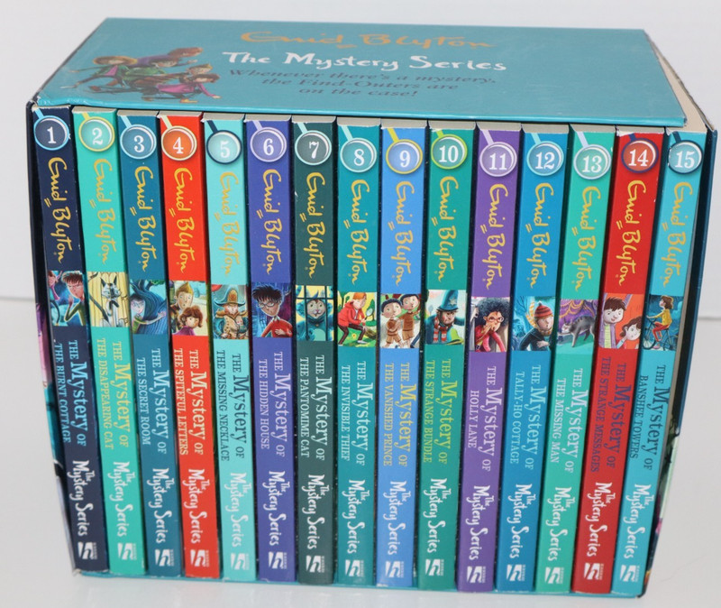 ENID BLYTON The Mystery Series Children’s Paperback 15 Book Box Set Lot