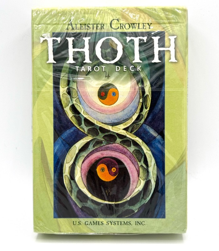 Aleister Crowley THOTH TAROT 78 -Card Deck with Booklet – Sealed in Package