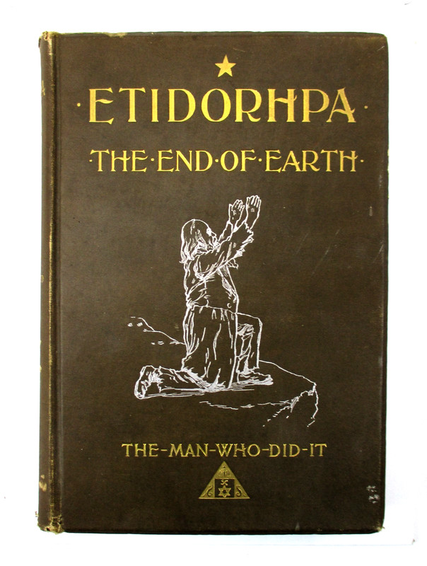 SIGNED Author’s Edition «Etidorhpa or The End of Earth» John Uri Lloyd – 1895 HC