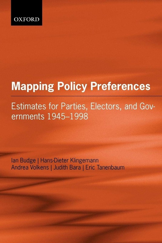 Mapping Policy Preferences: Estimates for Parties, Electors, and Governments…